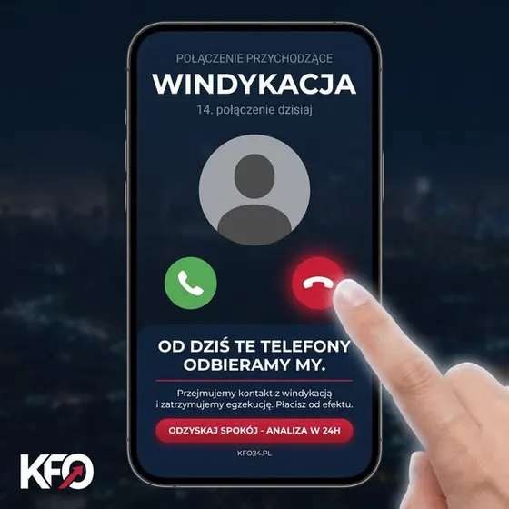 Reklama: KFO, windykacja